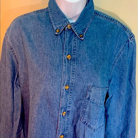 Dickies Denim button up shirt - Picture 2 of 2